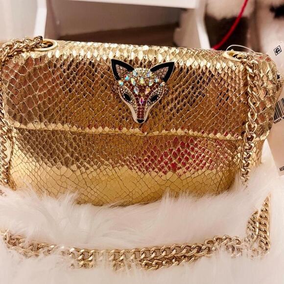 Betsey Johnson Handbags - Betsey johnson gold bag